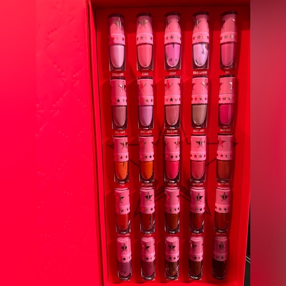 Jeffree Star Cosmetics “The Vault - Blood Sugar” 25 Pcs Liquid Lipstick 💄💋💄 - Picture 2 of 8
